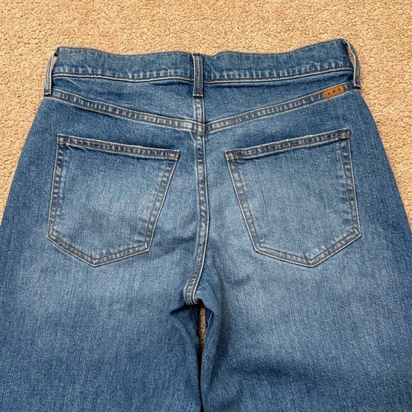 AYR The Knockout High Rise Relaxed Barrel Leg Medium Wash Jeans Size 27 - Picture 5 of 11